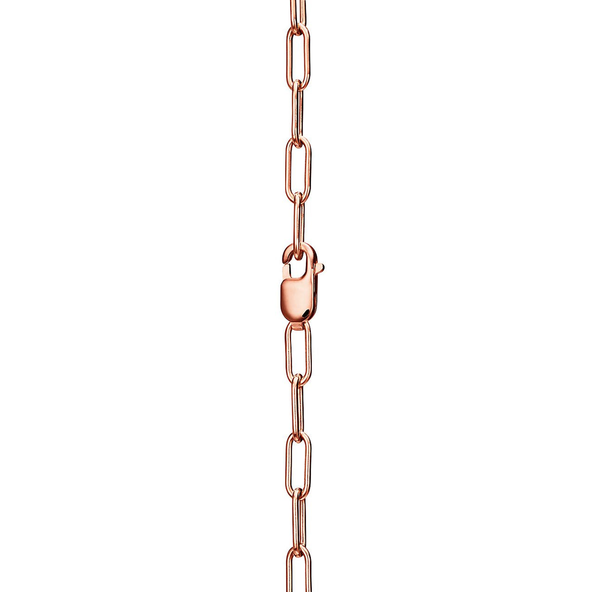 Tiff Lock Pendant Pave Diamonds Necklace
