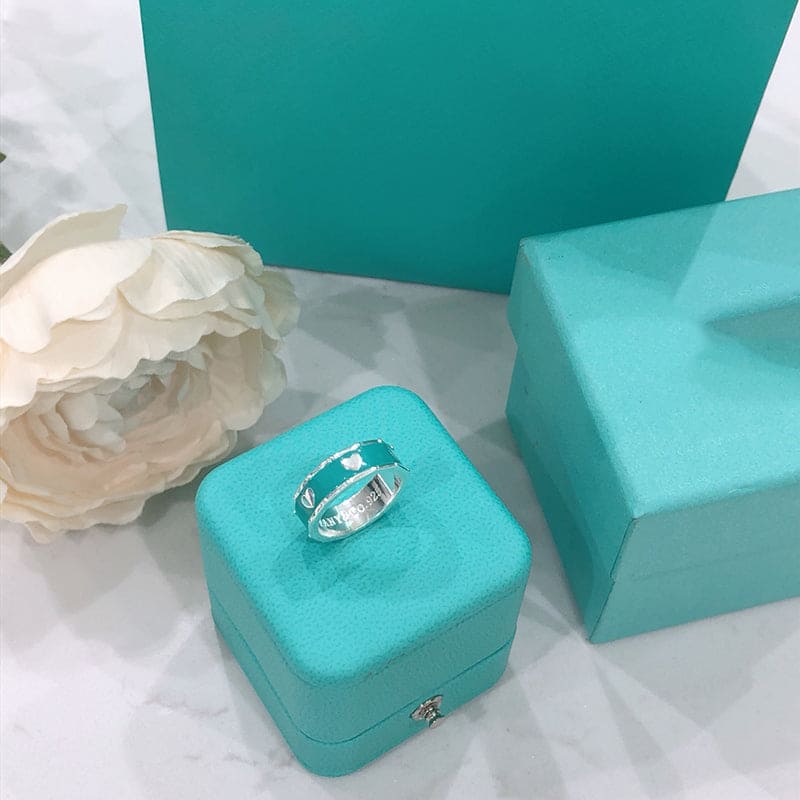 Tiff Love Heart Ring