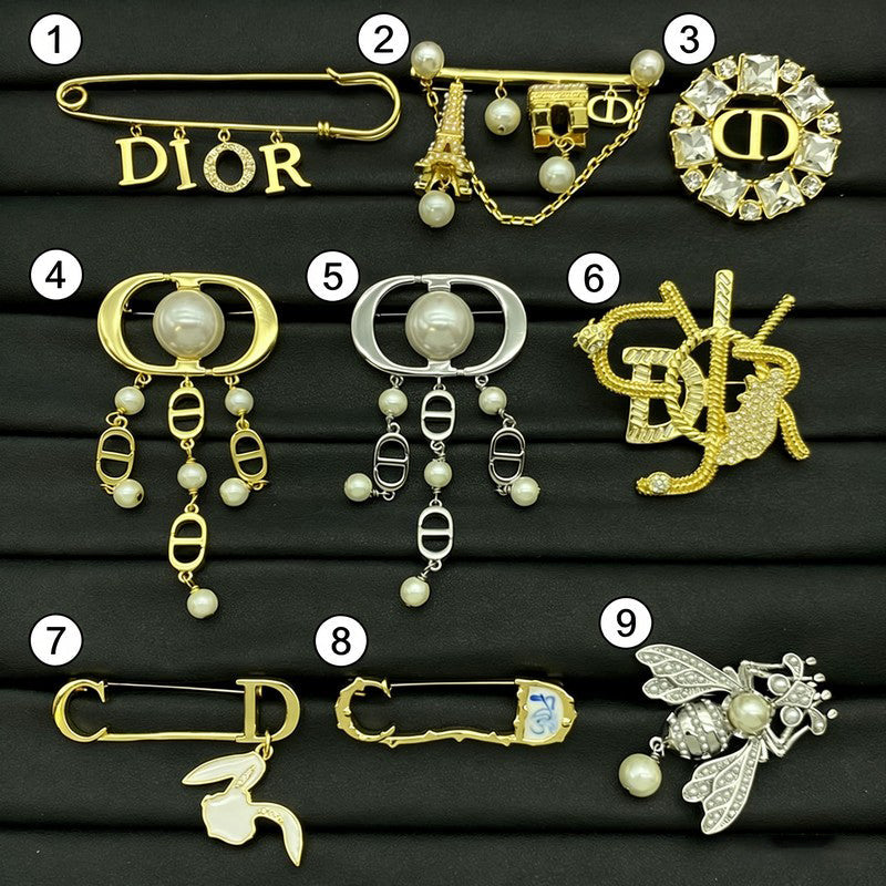 CD Brooch Collection