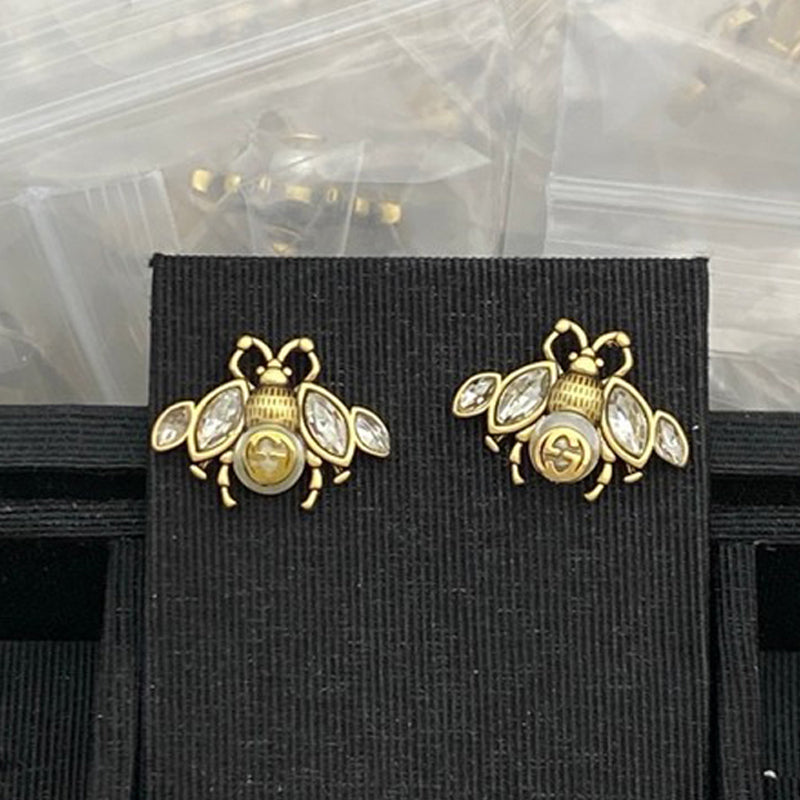 GG Bee Diamond Earrings