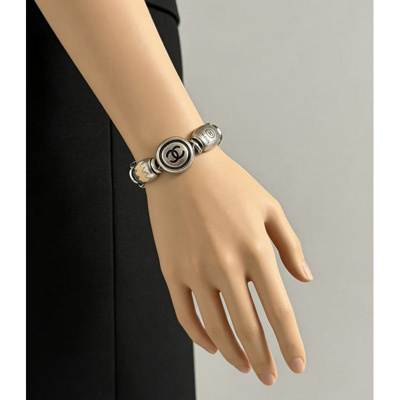 CC Vintage Gold Bead Bracelet