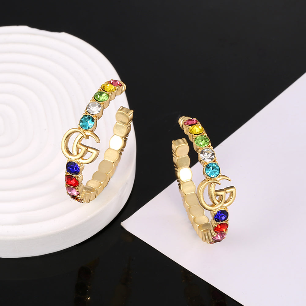 GG Circle Earrings