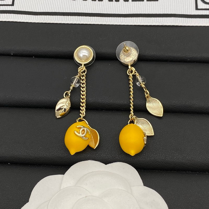 CC Lemon Gold Earrings