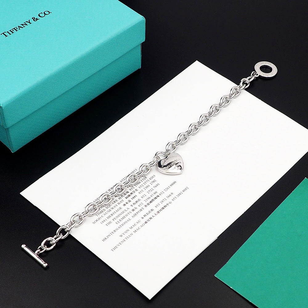 Tiffany Tag Chain Bracelet