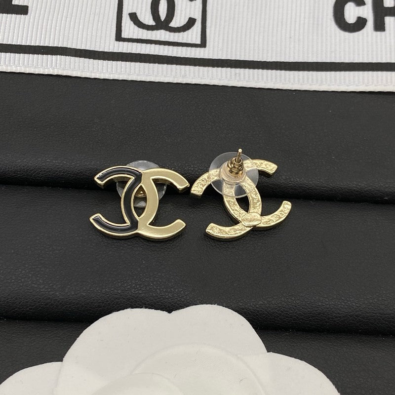 CC Black & Gold Earrings