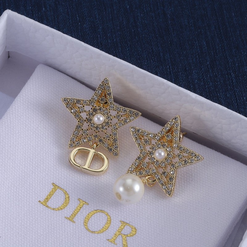 CD Star Diamond Earrings