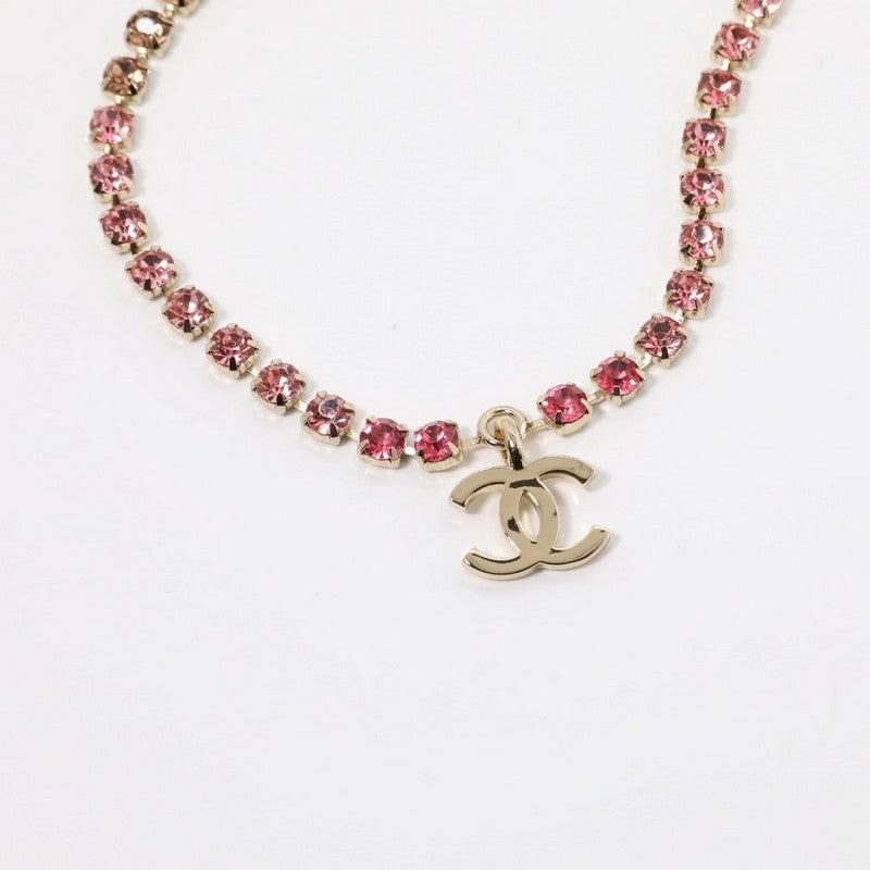 CC Pink Crystal Necklace
