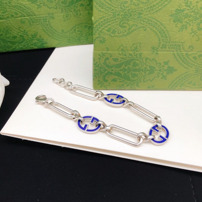 GG Blue Gold Bracelet