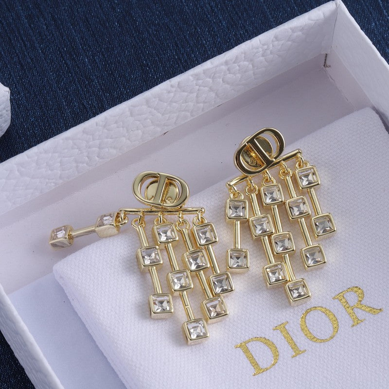 CD Crystal Earrings