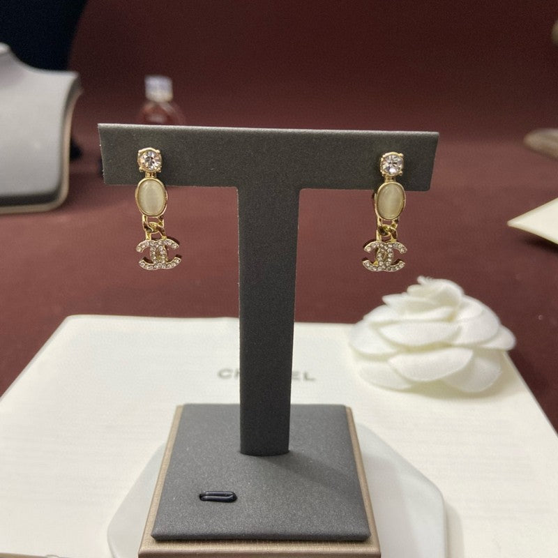 CC Crystal Drop Earrings