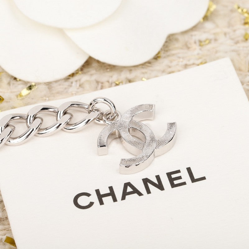 CC Bow Tie Choker Diamond Necklace