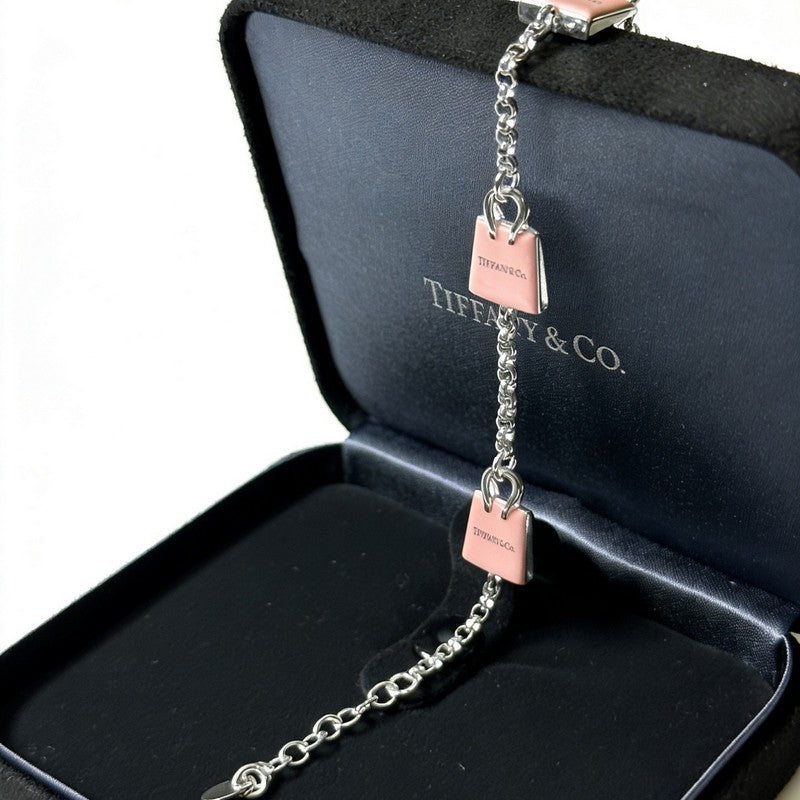 Return to Tiffany Pink Bag Bracelet