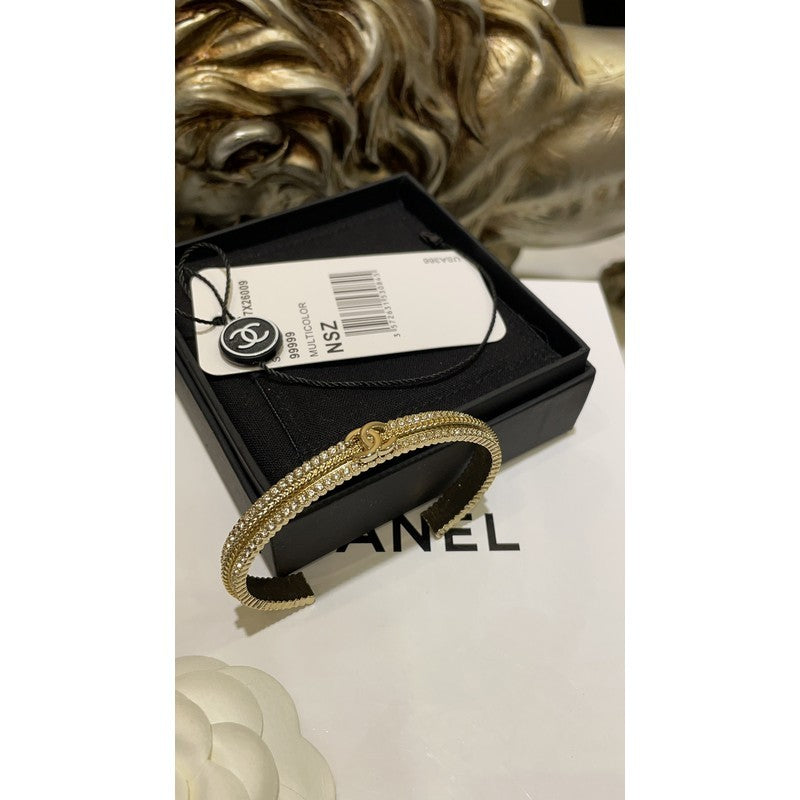 CC 24K Twist Gold Bracelet