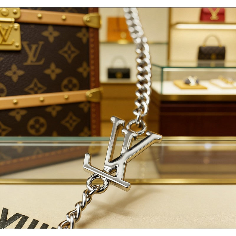 Louis Bear Medium Charm Necklace