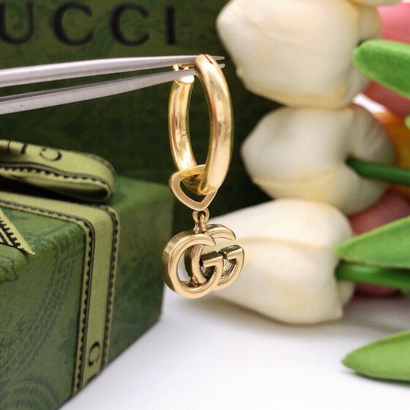 GG Gold Hoop Earrings