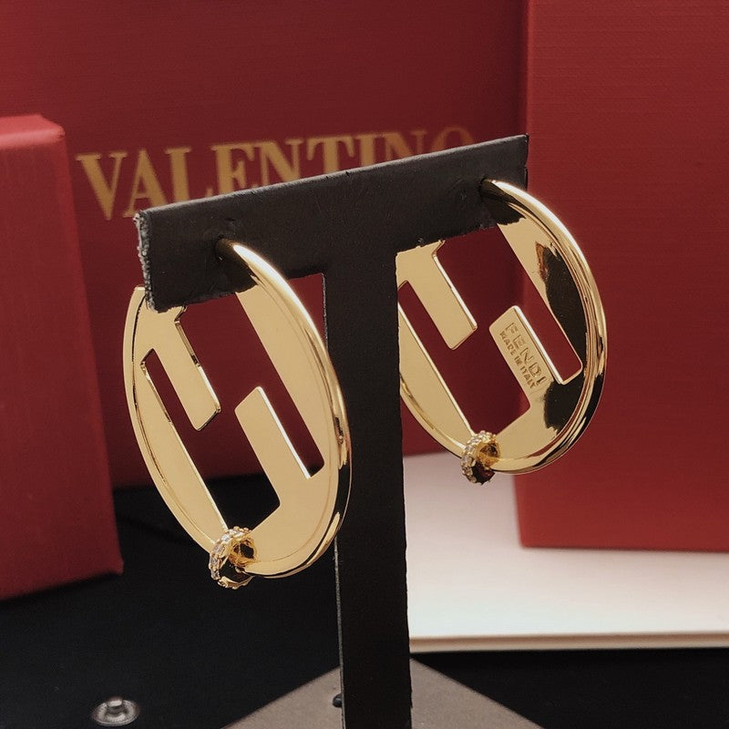 Fen Big Round Earrings