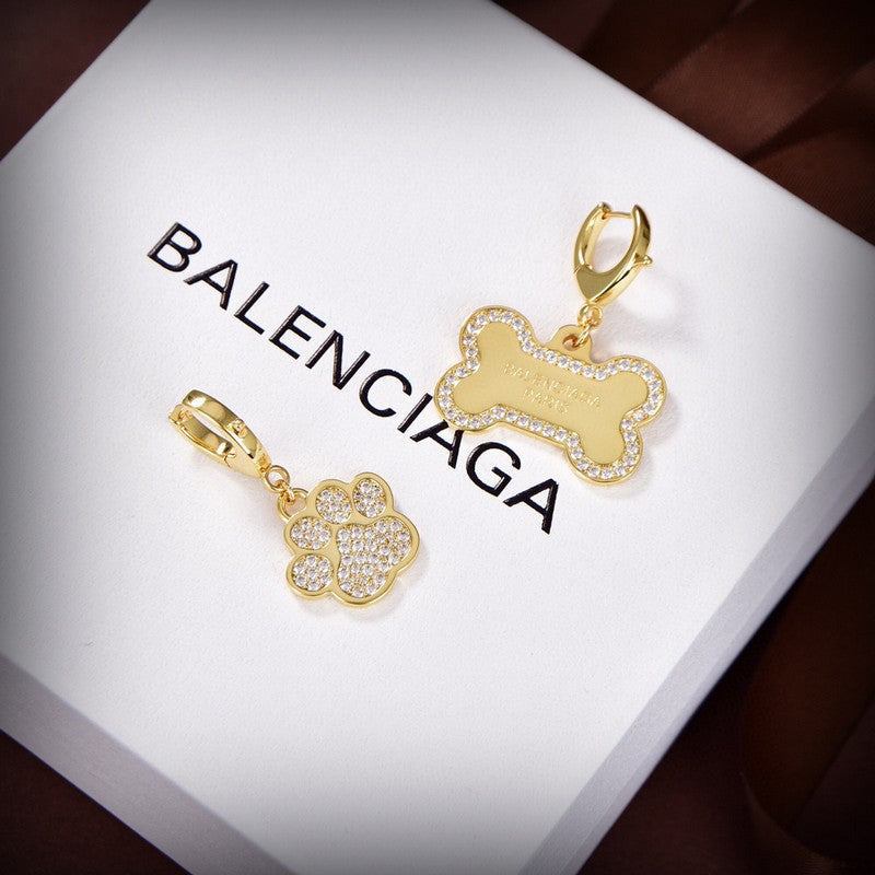 BB Diamond Gold Earrings