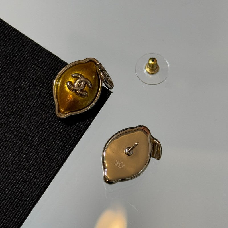 CC 26P Lemon Gold Earrings