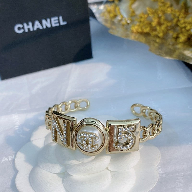 CC N.5 Diamond Cuff Bracelet