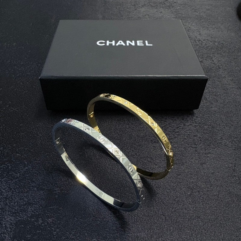 CC Gold Diamond Bracelet