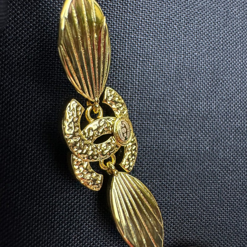 CC 26C Crystal Gold Necklace