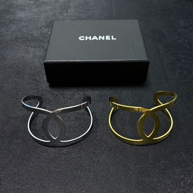 CC Gold Cuff Bracelet