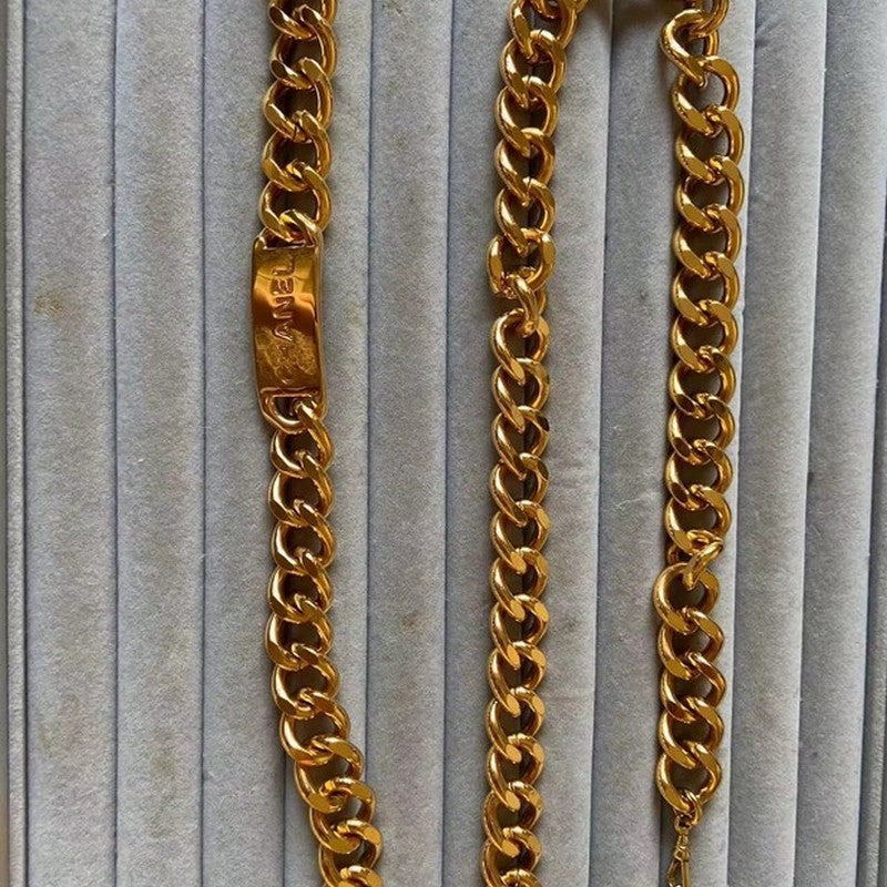 CC Gold Vintage Necklace