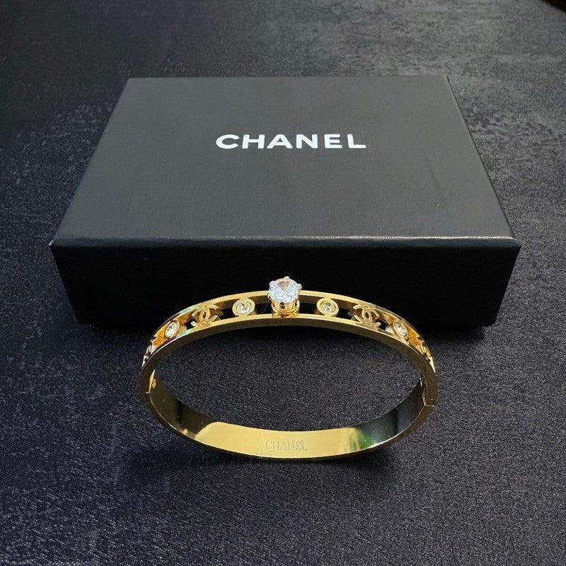 CC Diamond Gold Bracelet