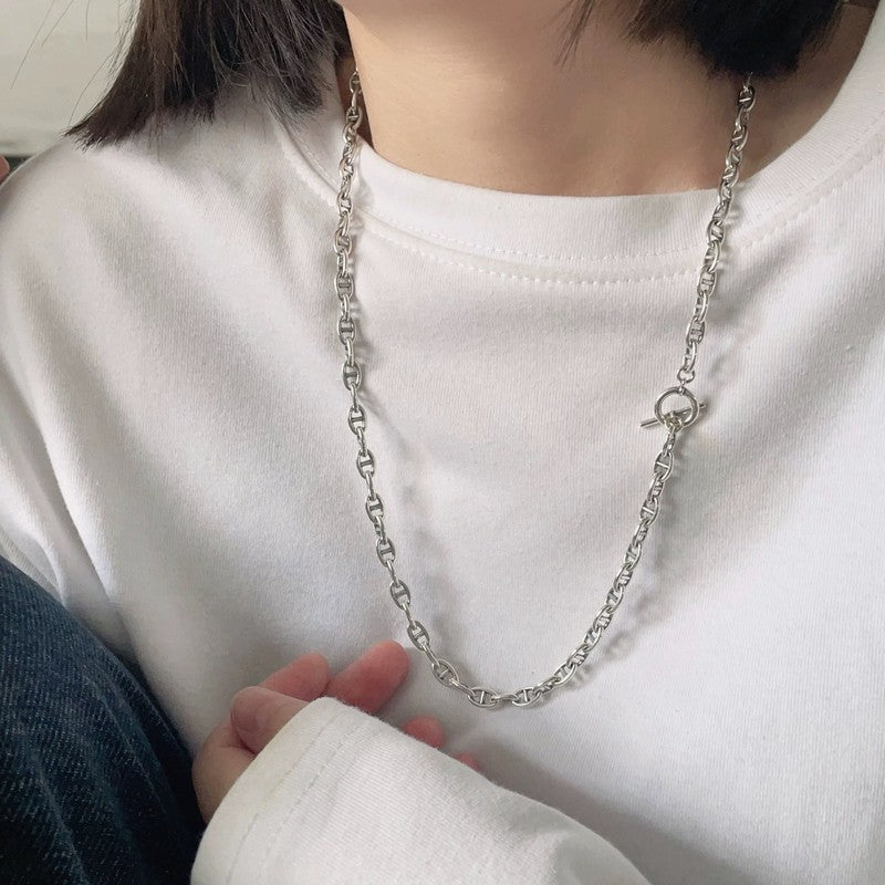 Herm Cache Coeur Chain Gold Necklace