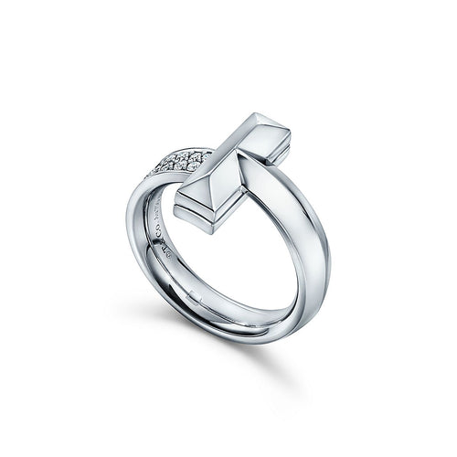 Tiff Narrow Pave Ring