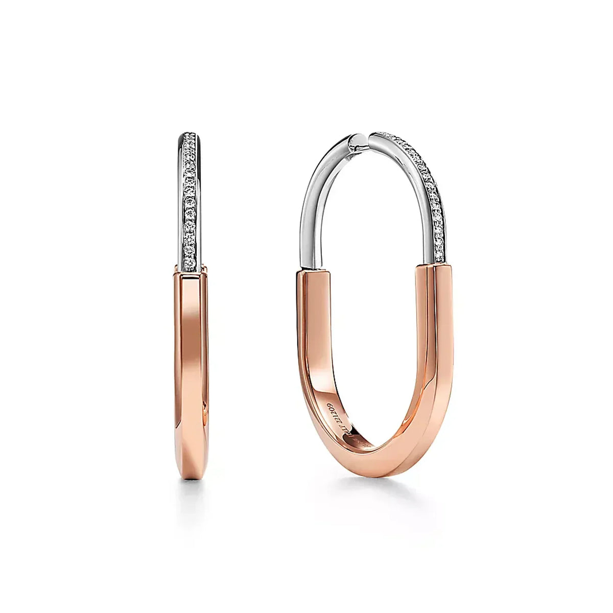 Tiff Lock Diamond Earrings
