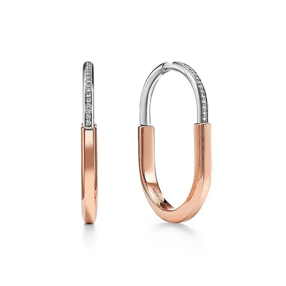 Tiff Lock Diamond Earrings
