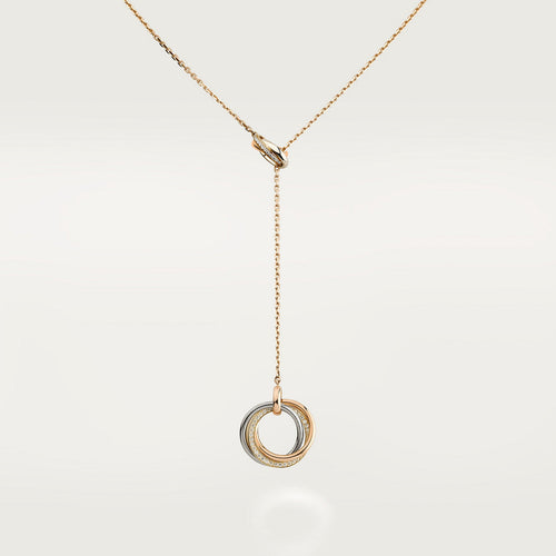 18K Cartier Trinity Diamonds Necklace