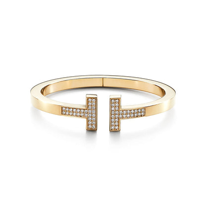 Tiff Diamond Square Bracelet