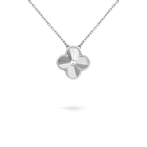 18K Van Cleef & Arpels Vintage Alhambra Pendant Necklace