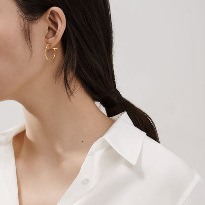 Tiff Hoop Earrings