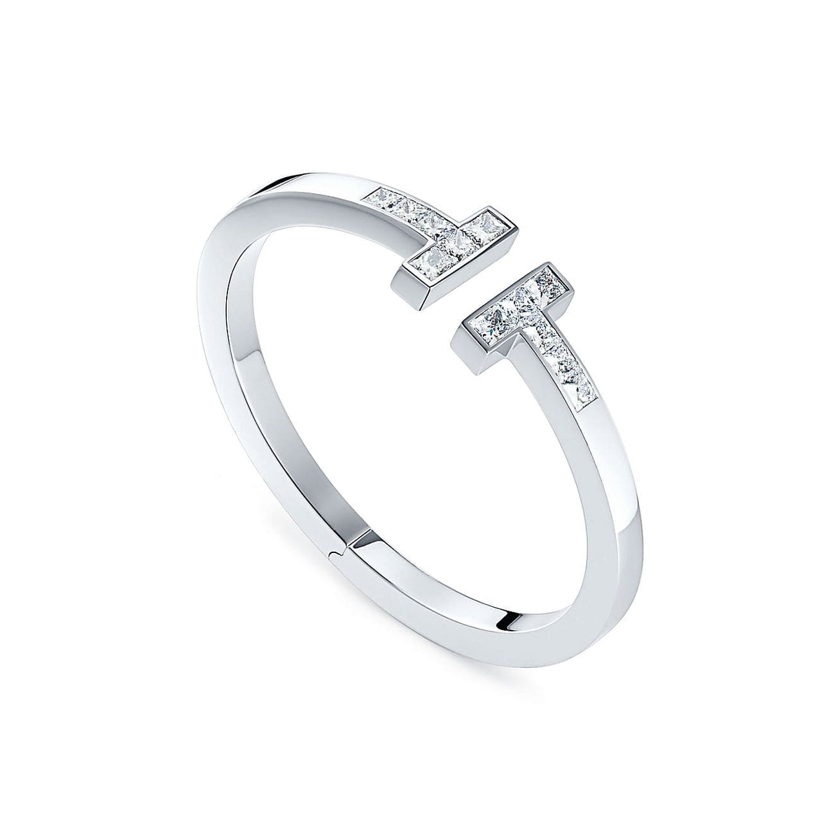 Tiff Diamond Square Bracelet