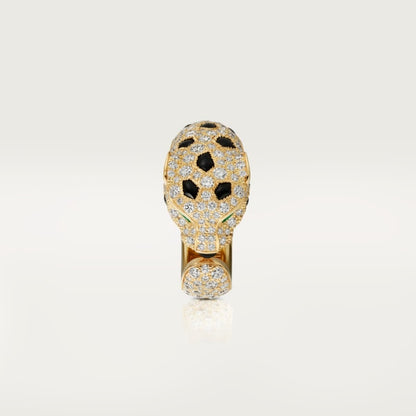 18K Panthere De Diamond Ring