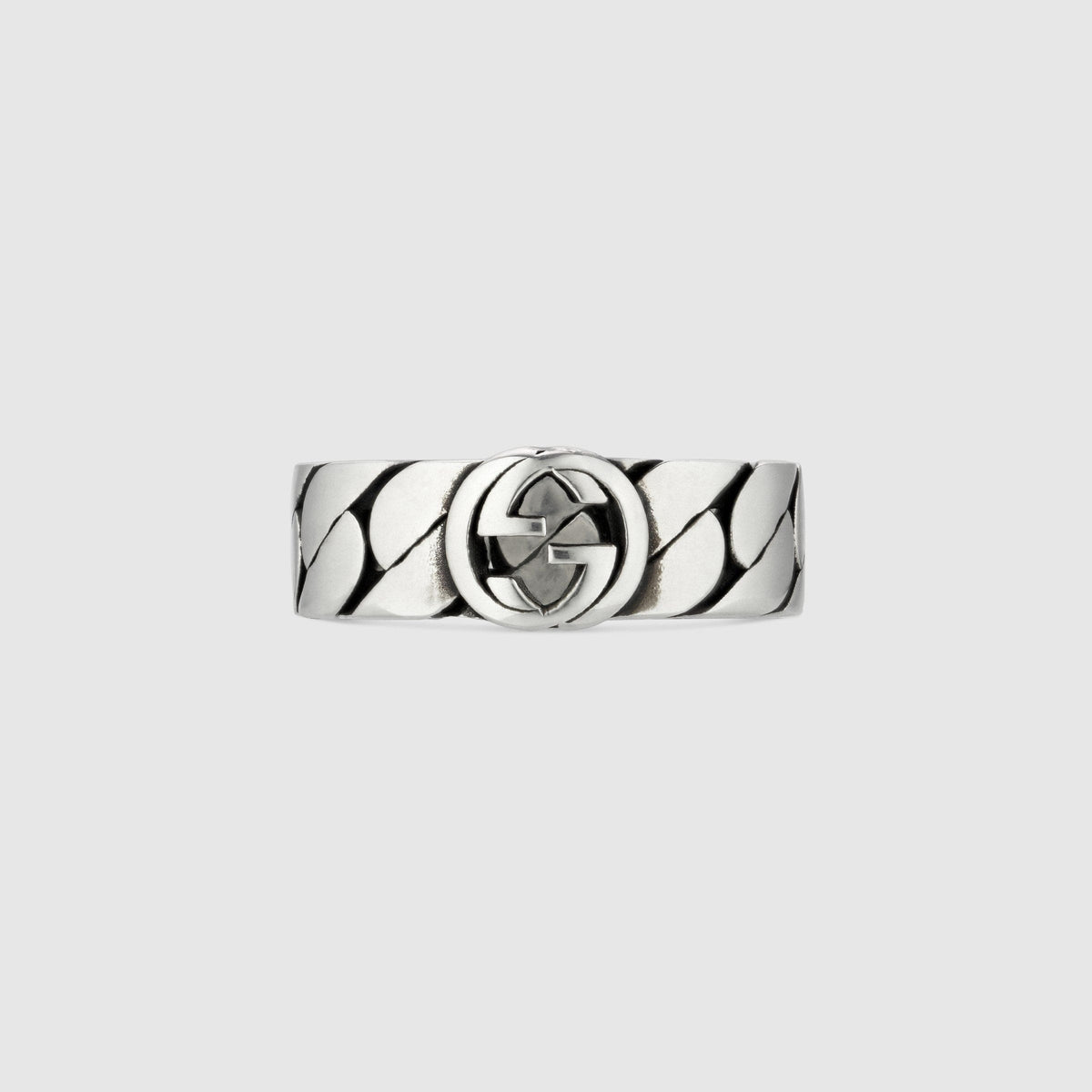 GG Interlocking G Wide Ring