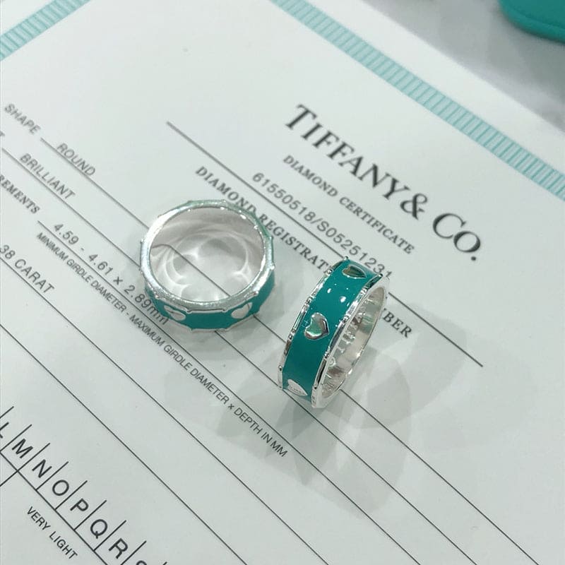 Tiff Love Heart Ring