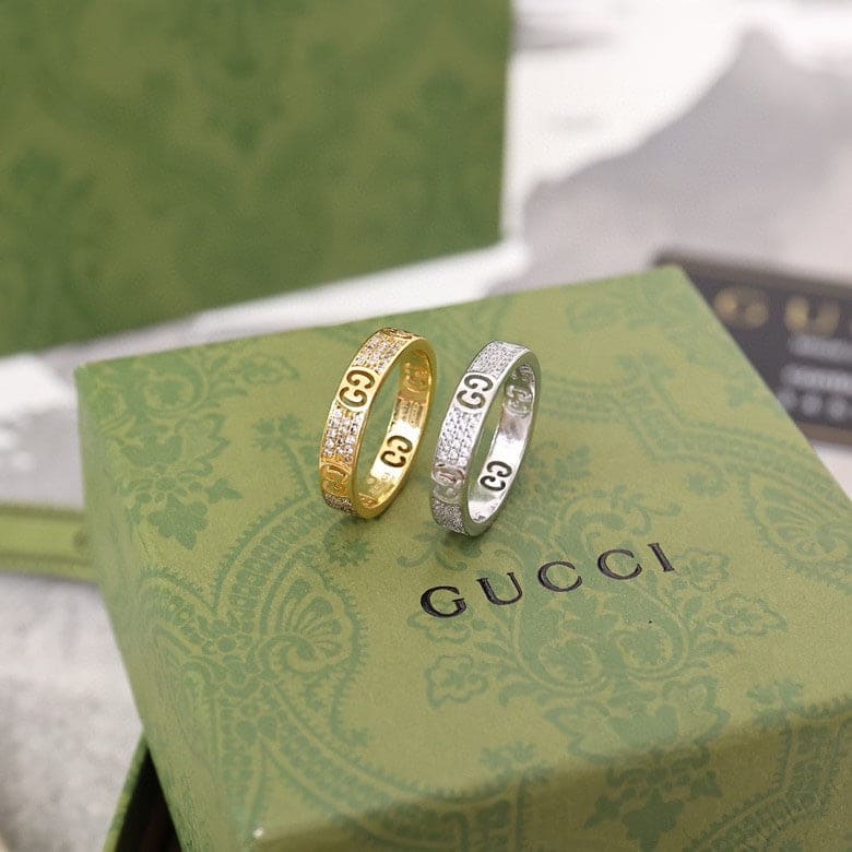 GG Icon Full Diamonds Ring