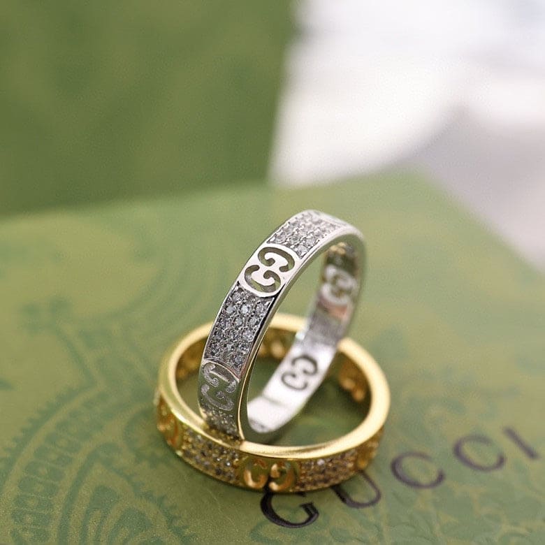 GG Icon Full Diamonds Ring