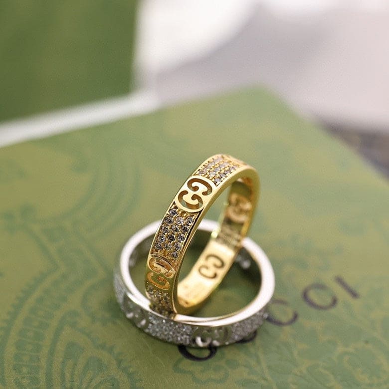 GG Icon Full Diamonds Ring