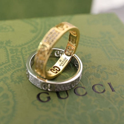 GG Icon Full Diamonds Ring