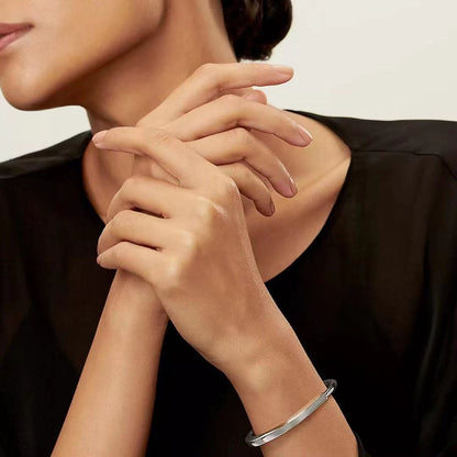 Tiff Lock Bangle Bracelet