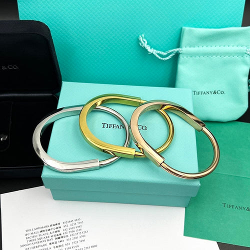 Tiff Lock Bangle Bracelet