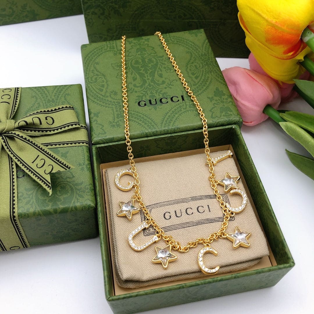 GG Script Necklace