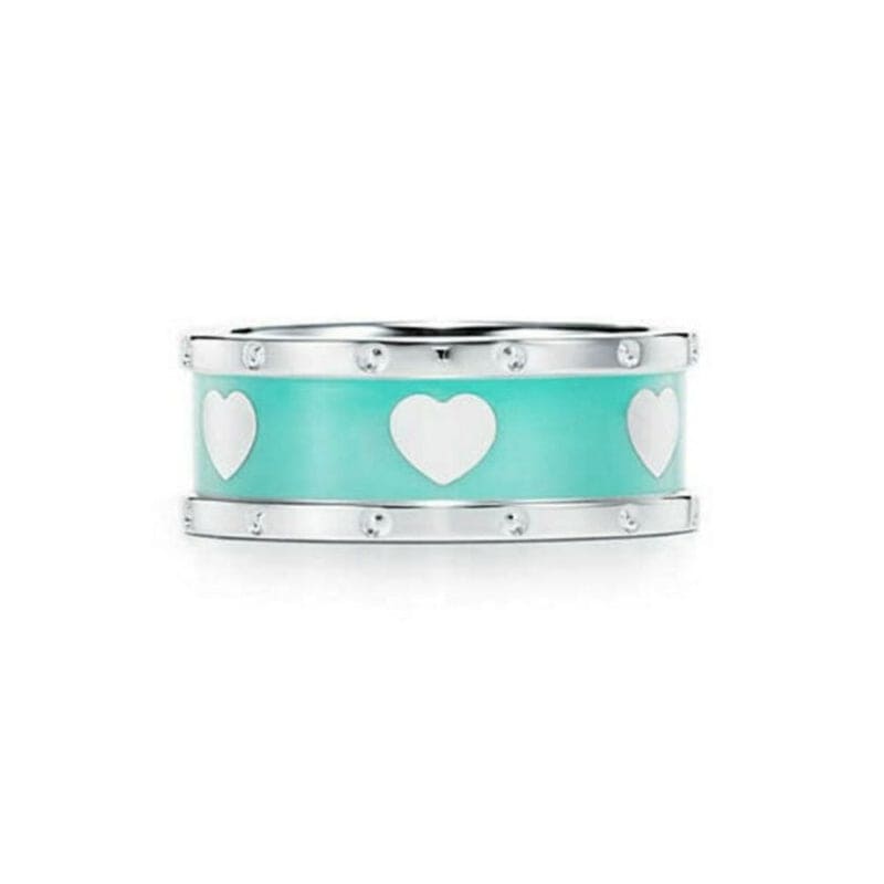 Tiff Love Heart Ring