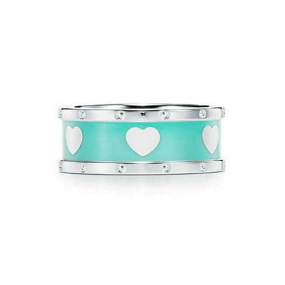 Tiff Love Heart Ring