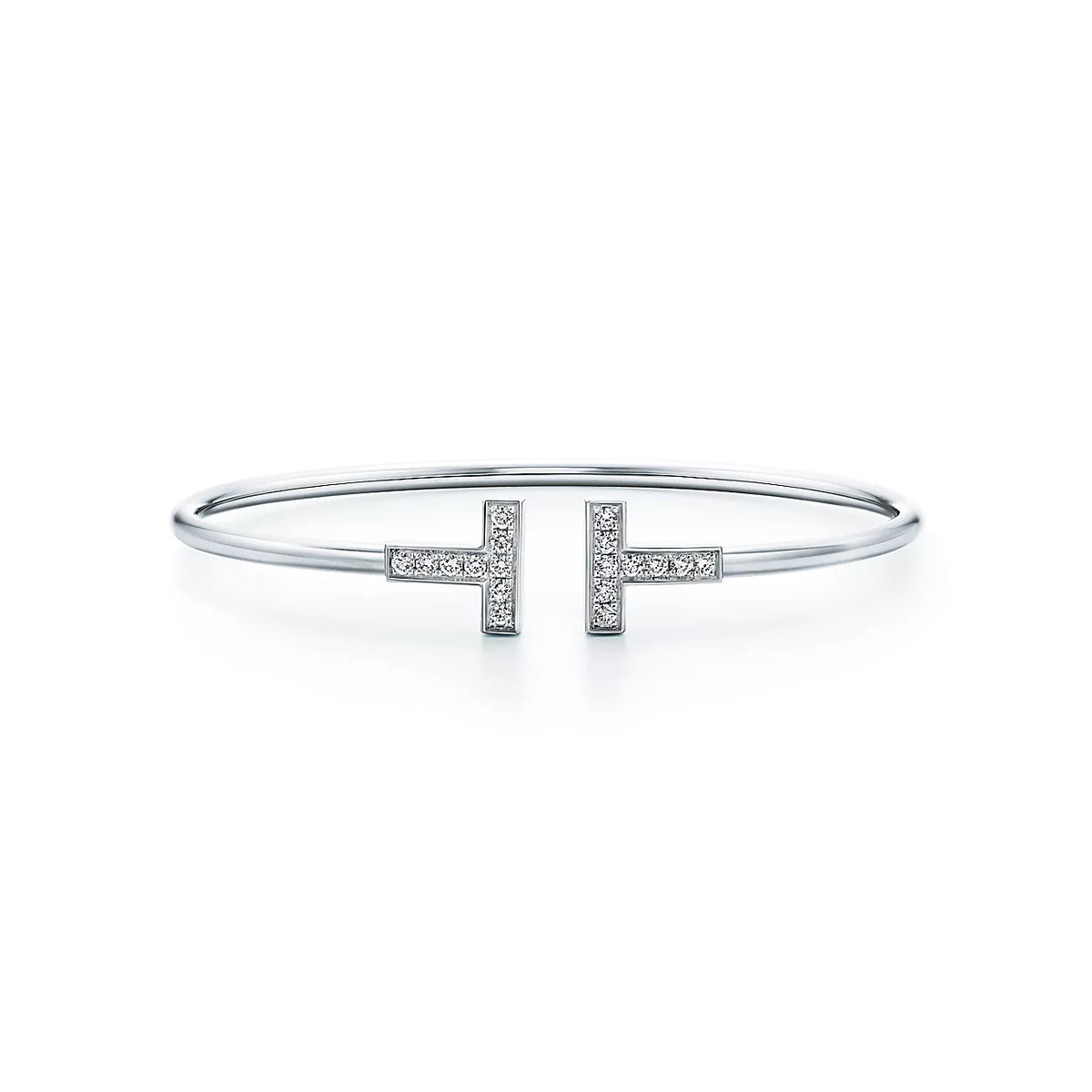 Tiff Diamond Wire Bracelet